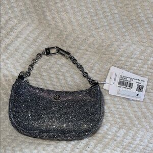 Elegant Silver Chain Shoulder Bag